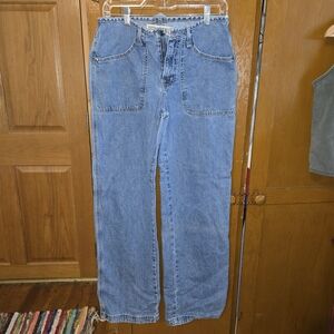 Classic Blue Straight Leg Women's Jeans